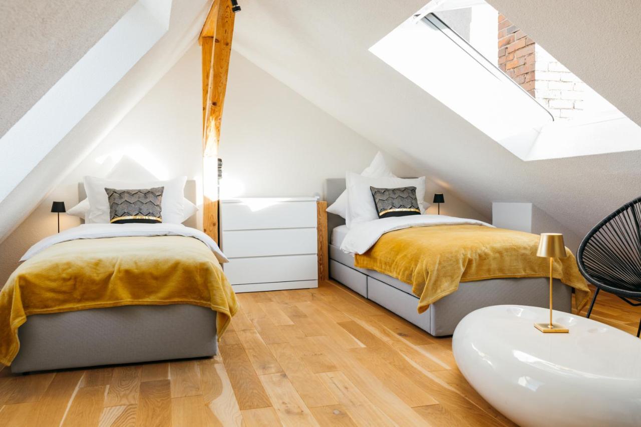Heimatel - Luxury Penthouse Loft Apartment Ravensburg Exterior photo
