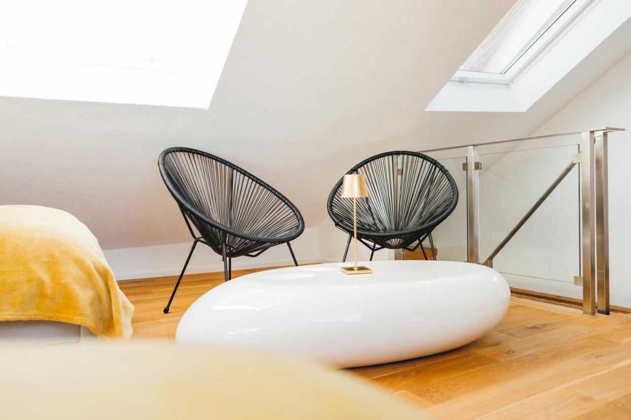 Heimatel - Luxury Penthouse Loft Apartment Ravensburg Exterior photo