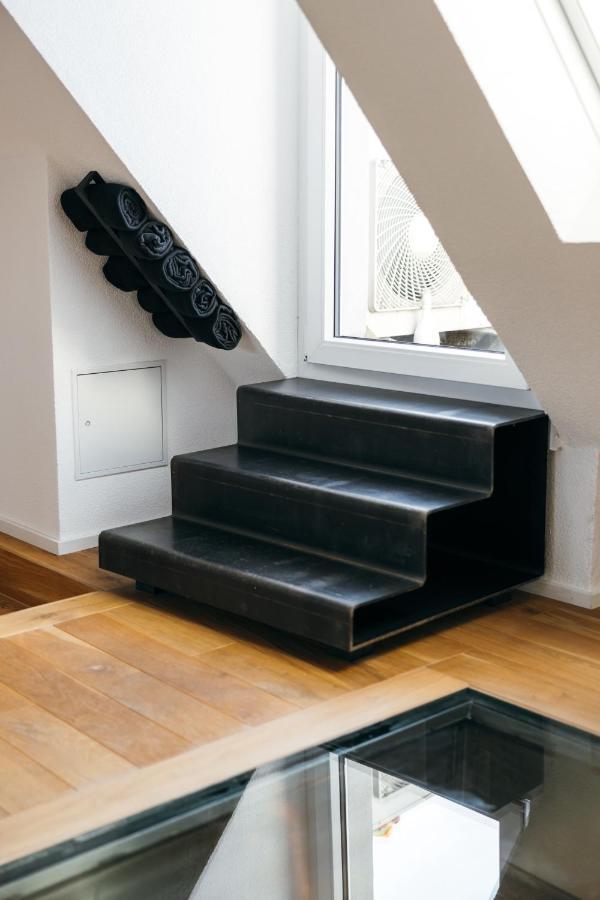 Heimatel - Luxury Penthouse Loft Apartment Ravensburg Exterior photo